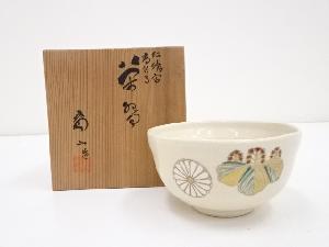 京焼　寶山造　仁清写高台寺茶碗（共箱）